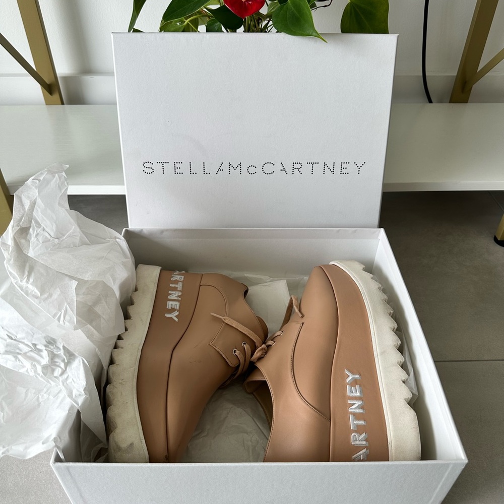 Authentic Stella Mccartney Platforms Sneakers Pre… - image 3